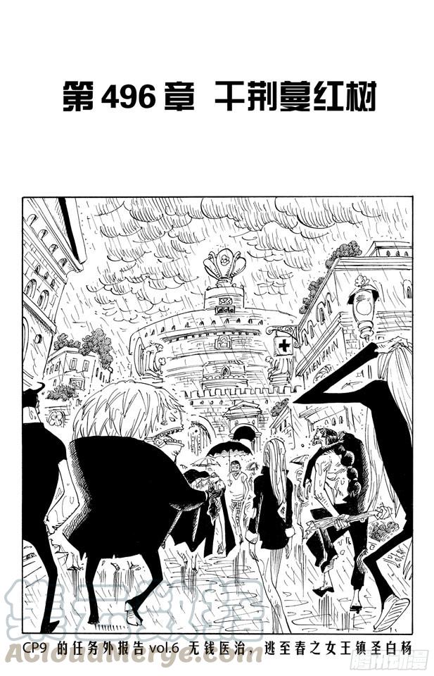 🍹航海王 第496话 干荆蔓红树 第1页
