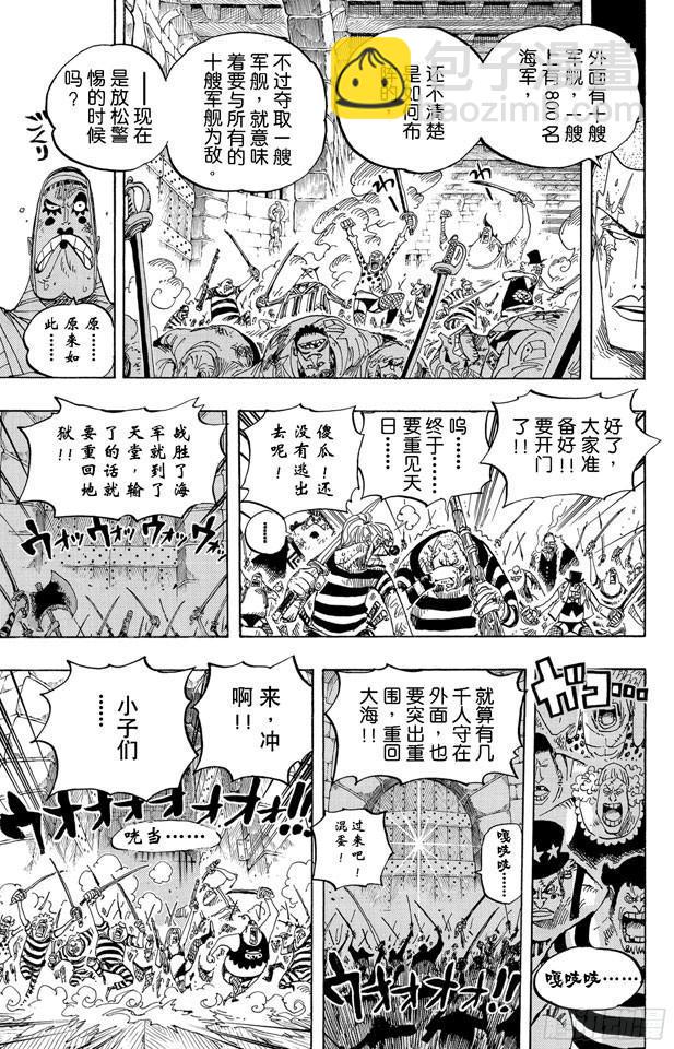 🍹航海王 第546话 鱼人海盗团船长“七武海”甚平 第7页