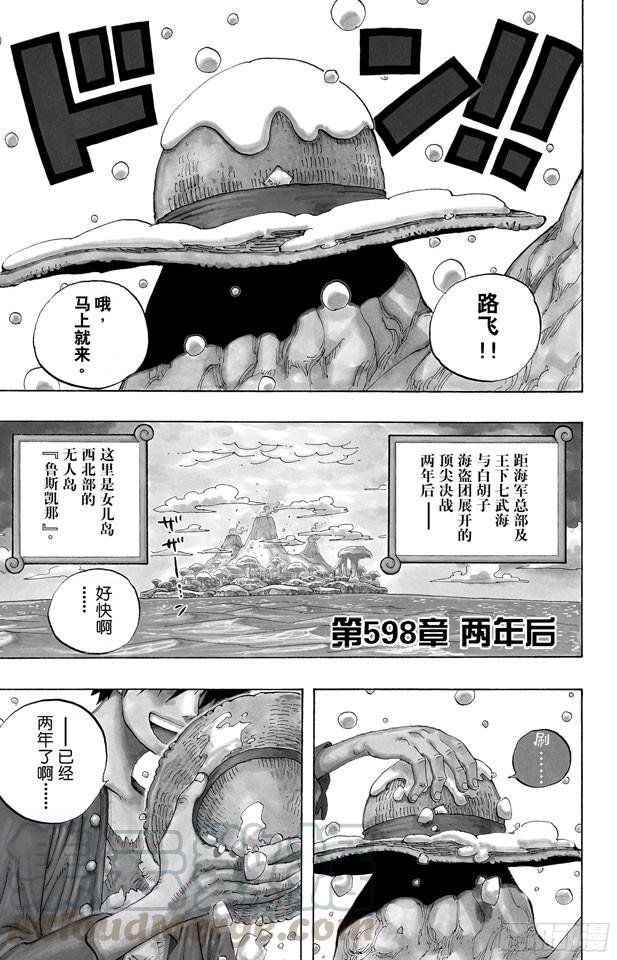 🍹航海王 第598话 两年后 第1页