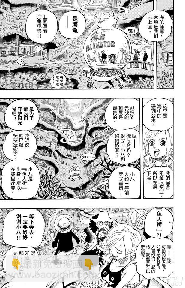 🍹航海王 第608话 海底乐园 第13页
