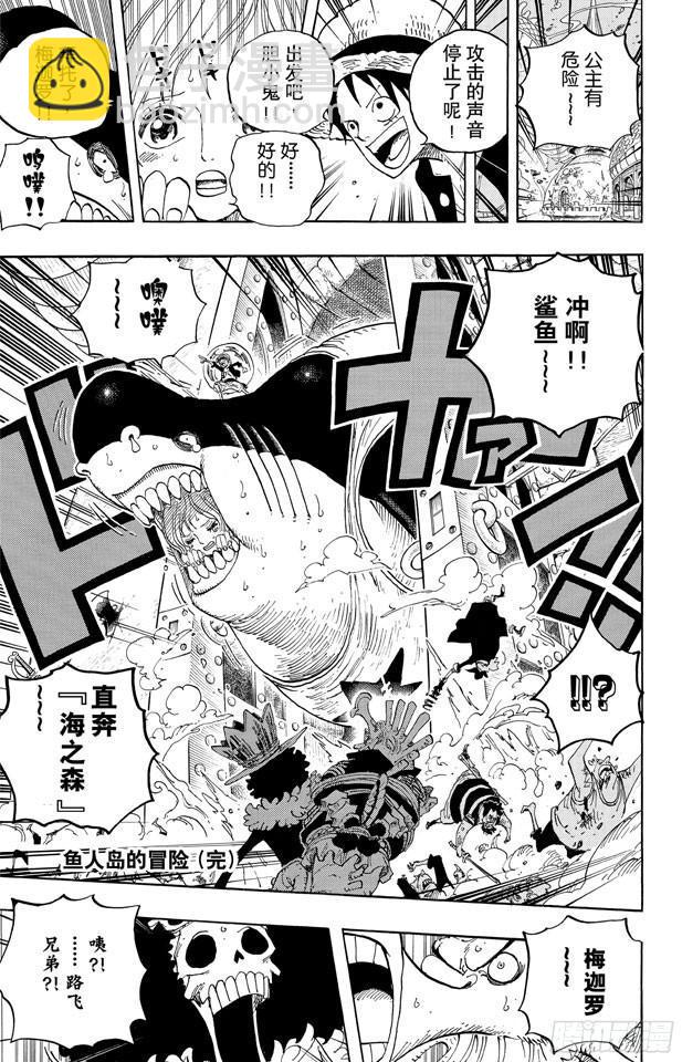 🍹航海王 第614话 事已至此无法挽回 第17页