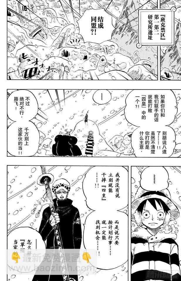 🍹航海王 第668话 海盗同盟 第10页