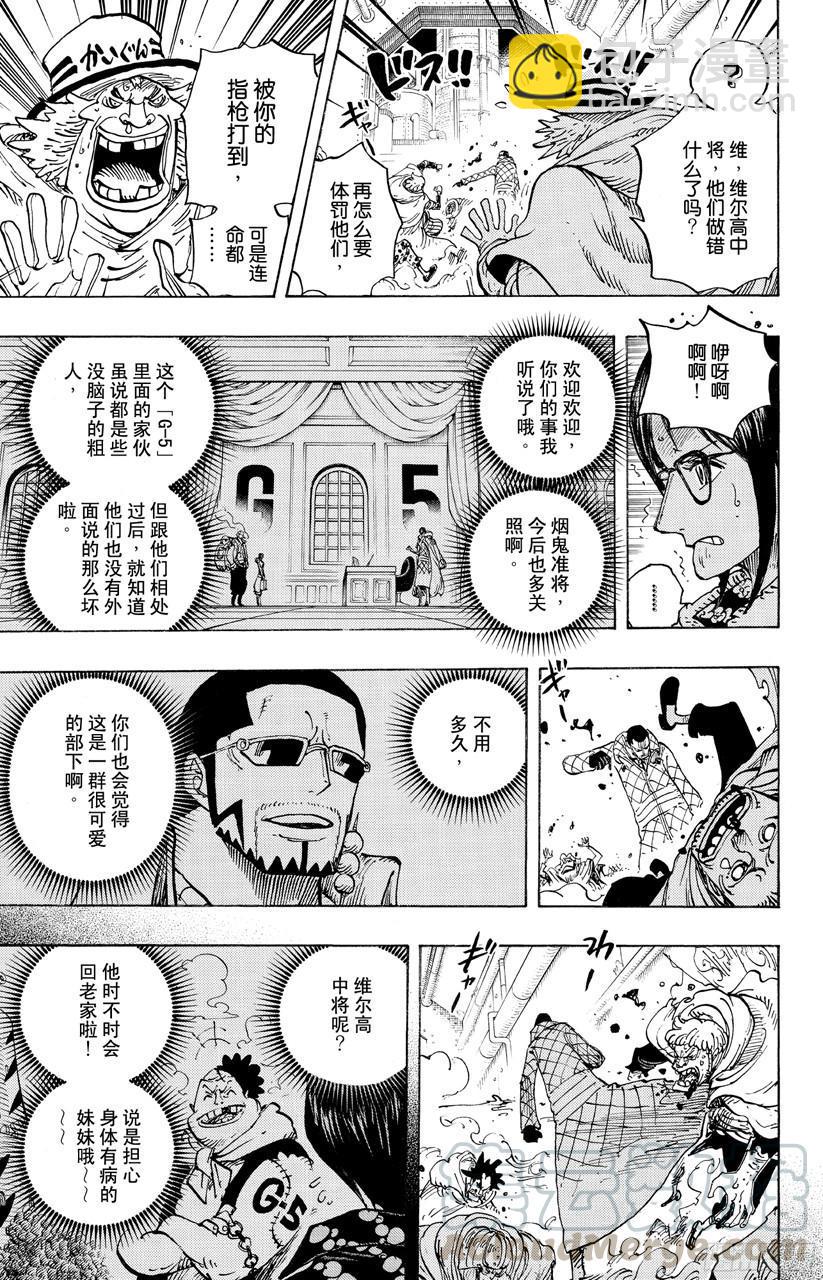🍹航海王 第680话 海军G-基地长『鬼竹维尔高』 第11页
