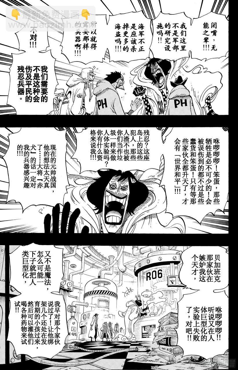 🍹航海王 第684话 贝加班克快住手 第17页