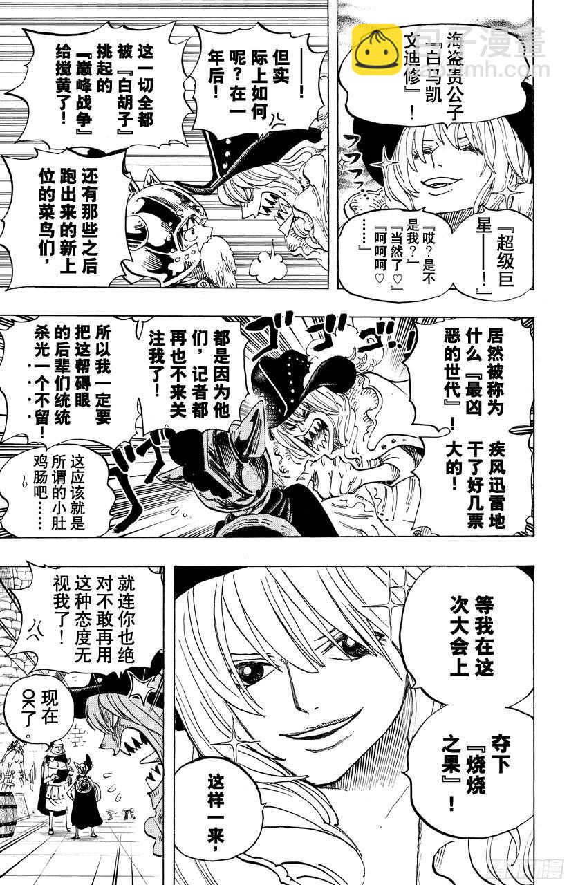 🍹航海王 第704话 路西与居鲁士雕像 第13页