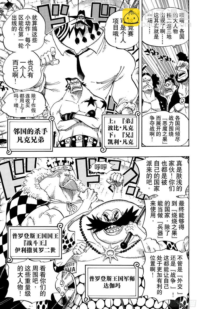 🍹航海王 第704话 路西与居鲁士雕像 第5页