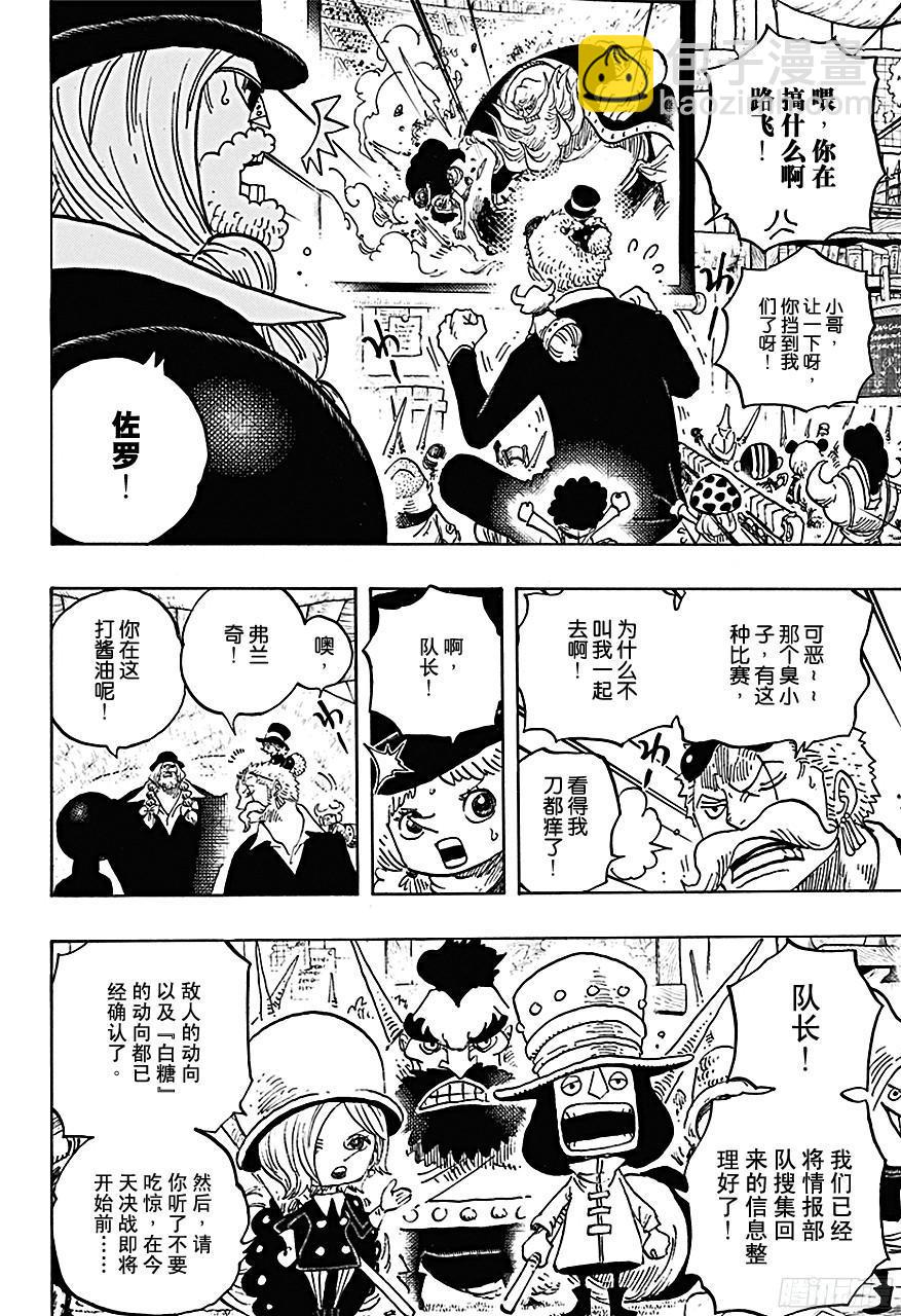 🍹航海王 第718话 大花园里的里克王军 第10页