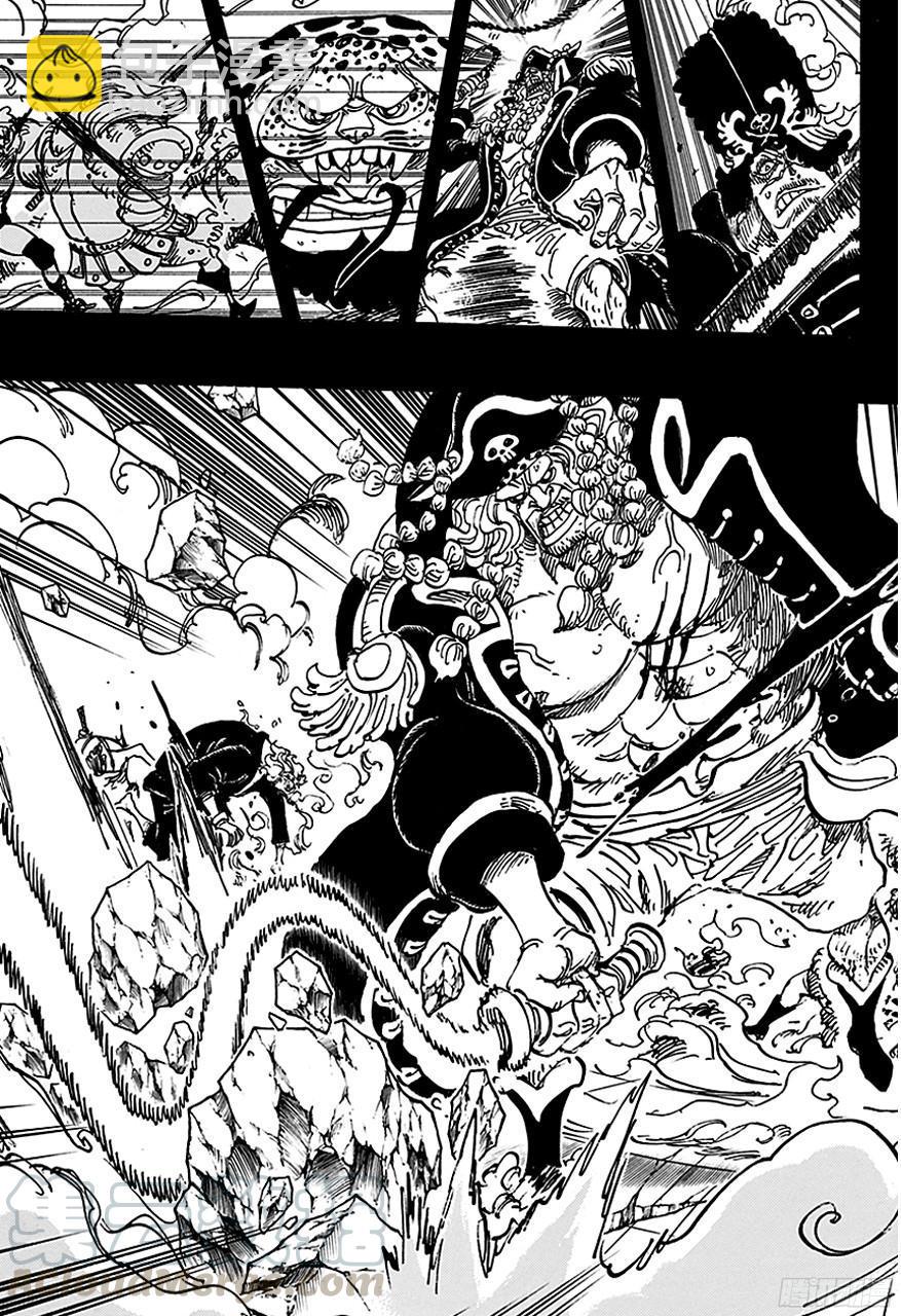 🍹航海王 第734话 隆美尔国的镰鼬 第11页