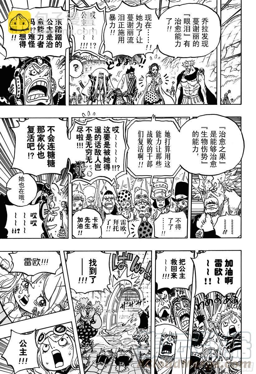 🍹航海王 第774话 东踏踏族战士长雷欧 第11页