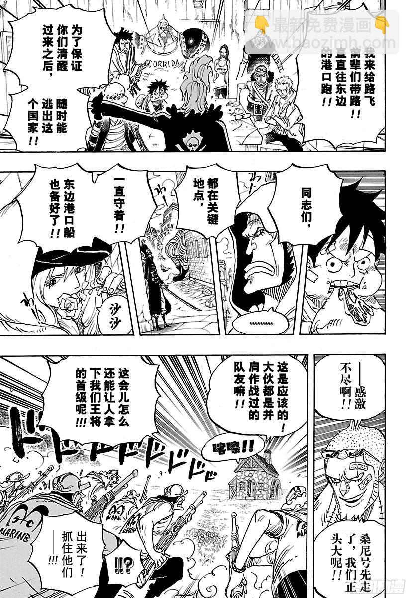 🍹航海王 第796话 士兵先生的决心 第17页