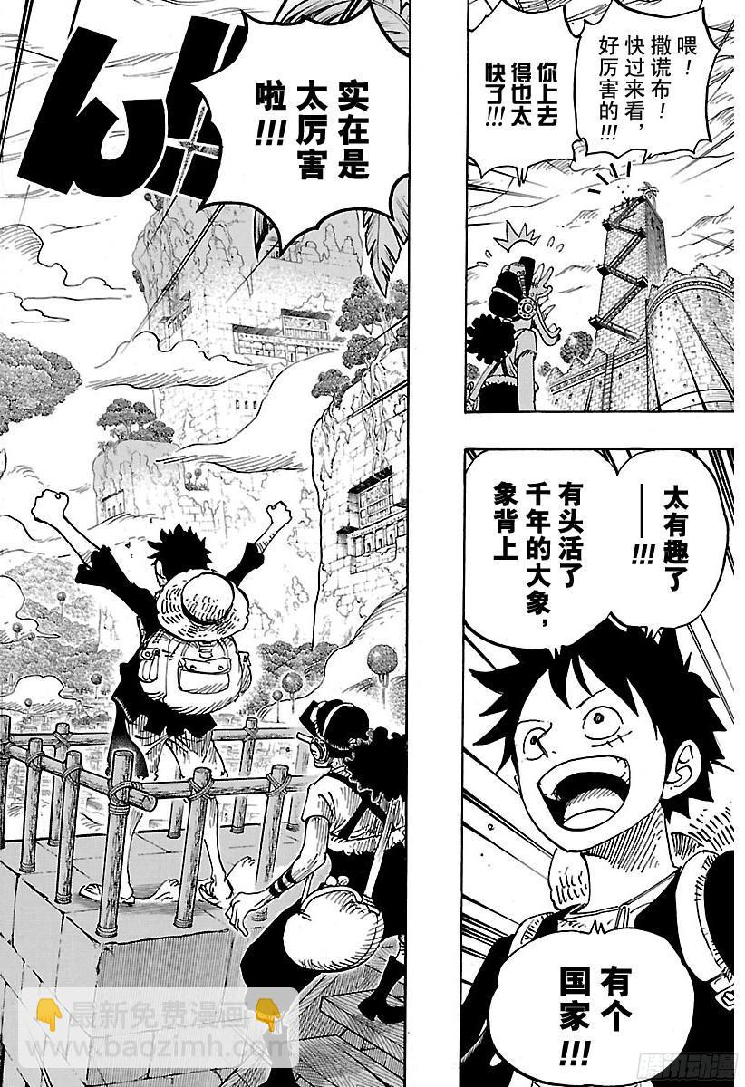 🍹航海王 第804话 象背之国的冒险 第10页