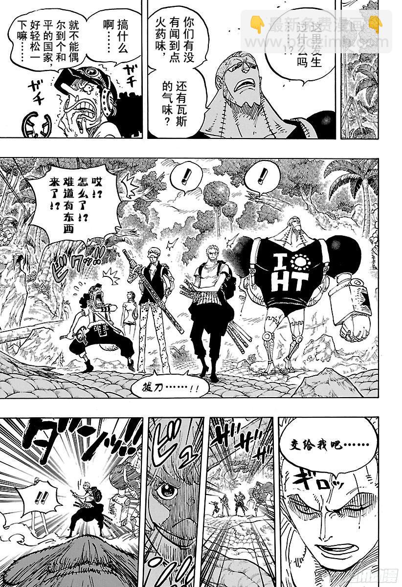 🍹航海王 第804话 象背之国的冒险 第15页