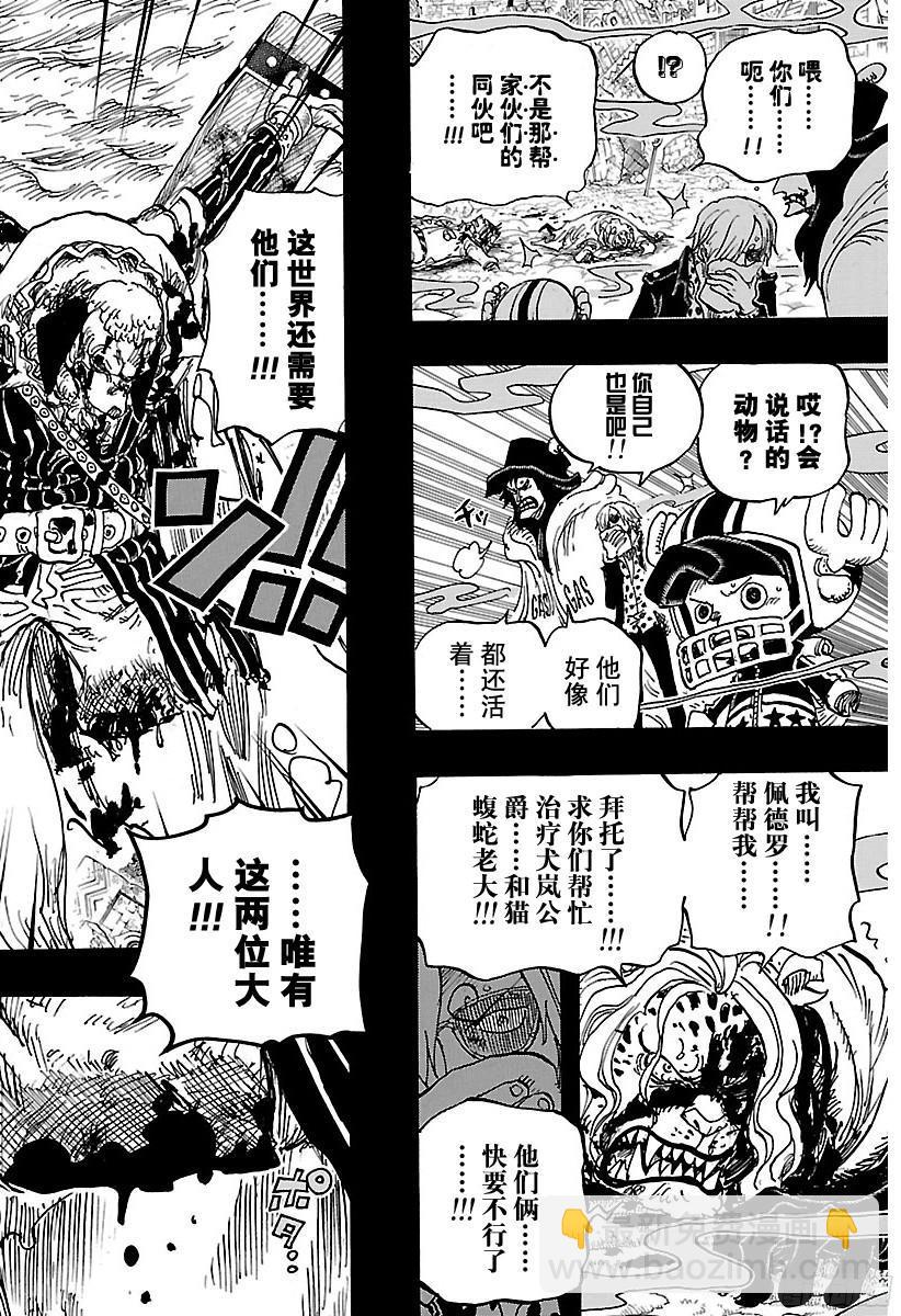 🍹航海王 第810话 卷眉帽一行、登陆 第16页