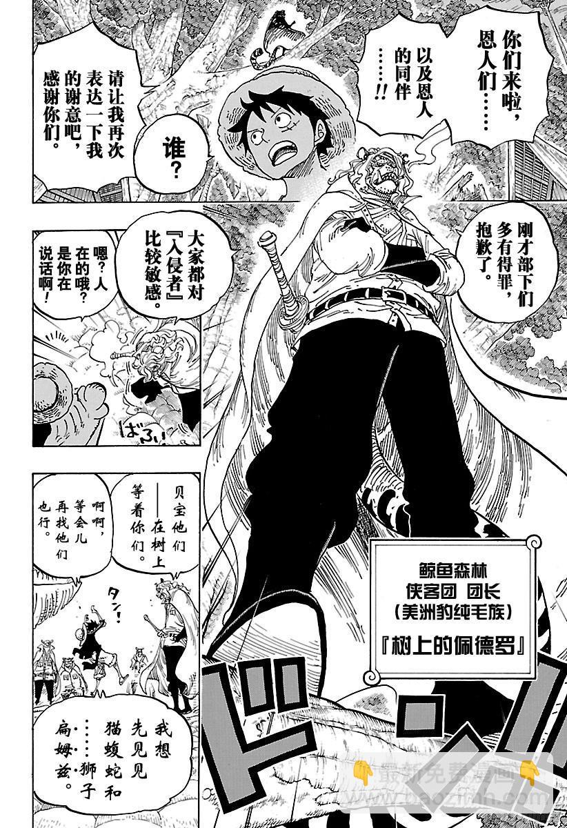 🍹航海王 第814话 见猫蝮蛇老大去 第12页