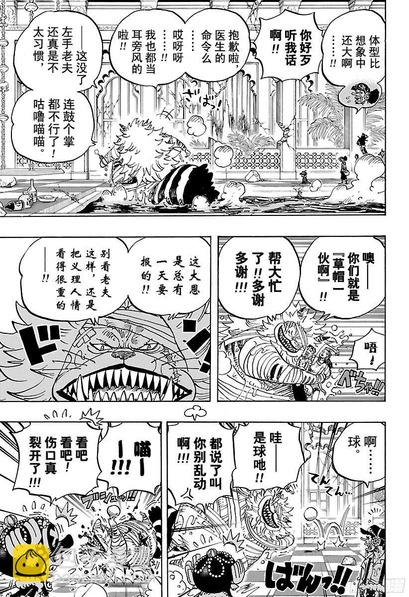 🍹航海王 第814话 见猫蝮蛇老大去 第15页