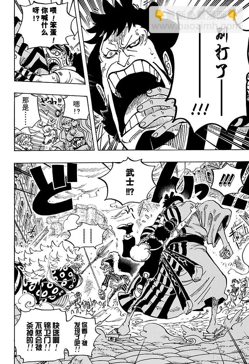 🍹航海王 第816话 犬 VS猫 第12页
