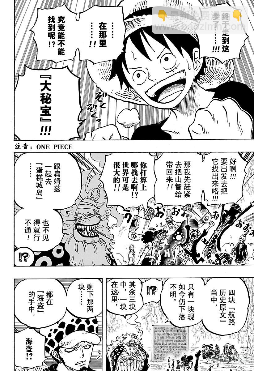 🍹航海王 第818话 鲸鱼内部 第8页