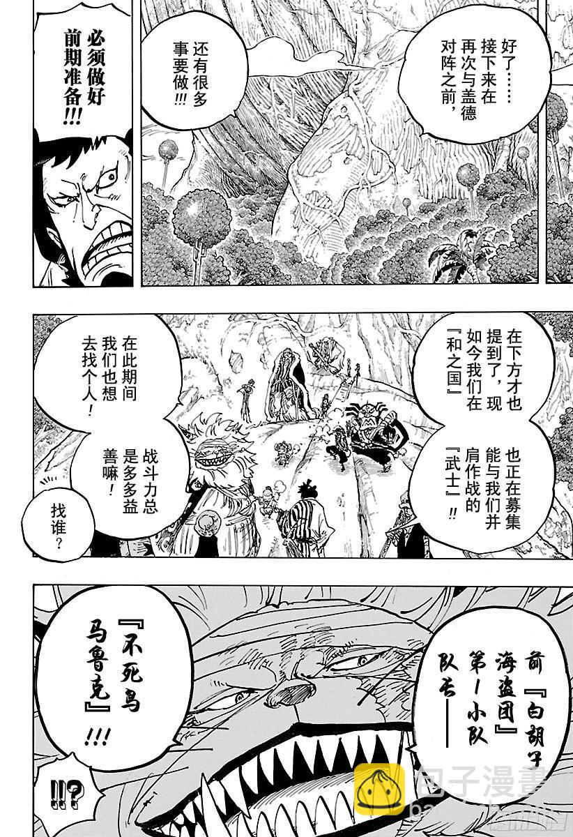 🍹航海王 第820话 犬与猫忆往昔 第10页