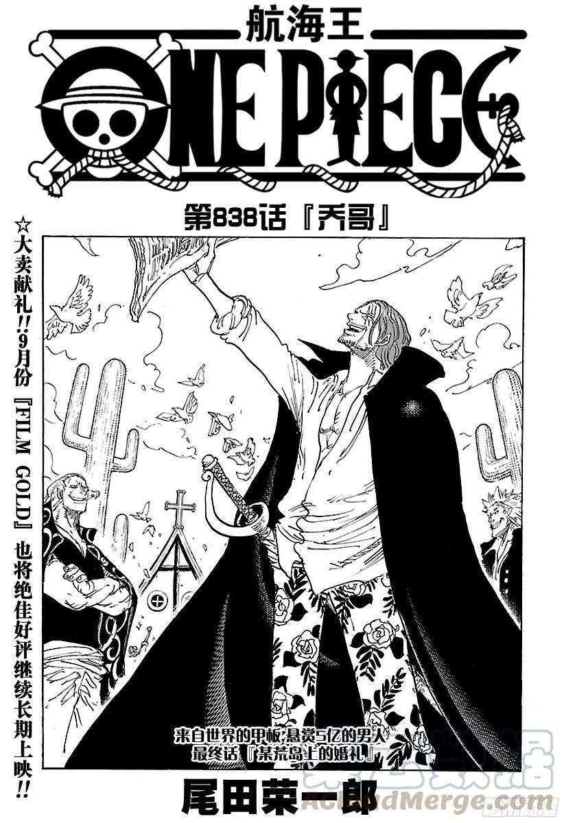 🍹航海王 第838话 【乔哥】 第1页