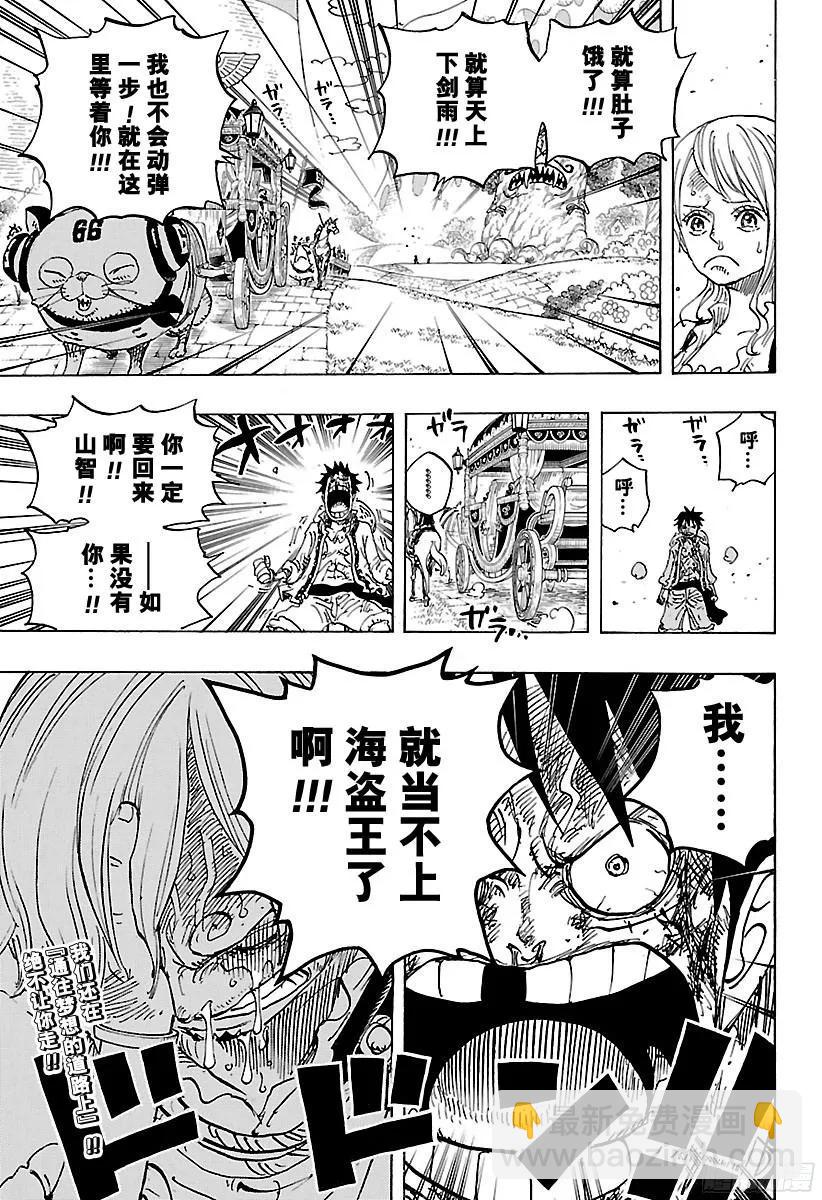 🍹航海王 第844话 路飞VS山智 第17页