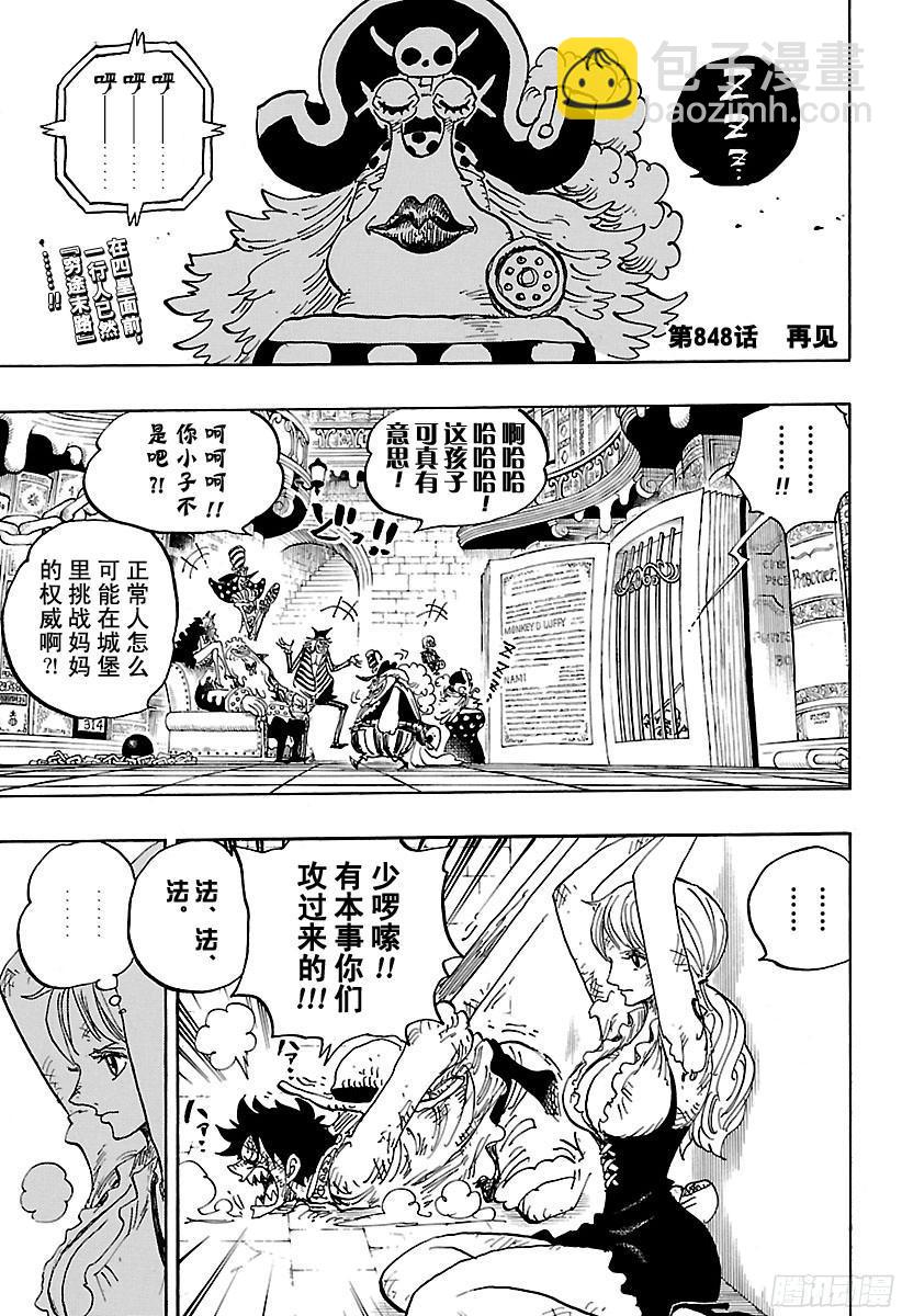 🍹航海王 第848话 再见 第3页