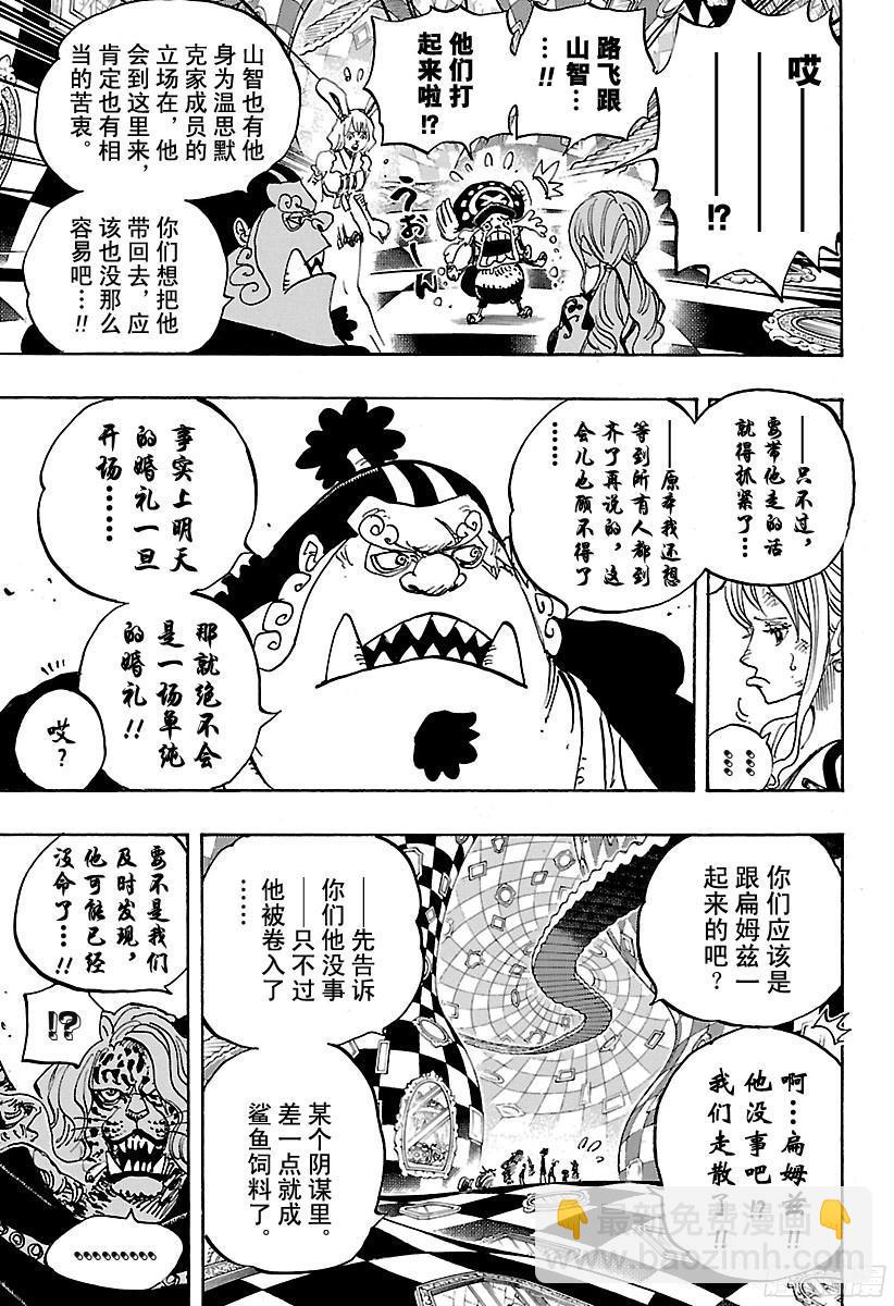 🍹航海王 第856话 骗子 第3页
