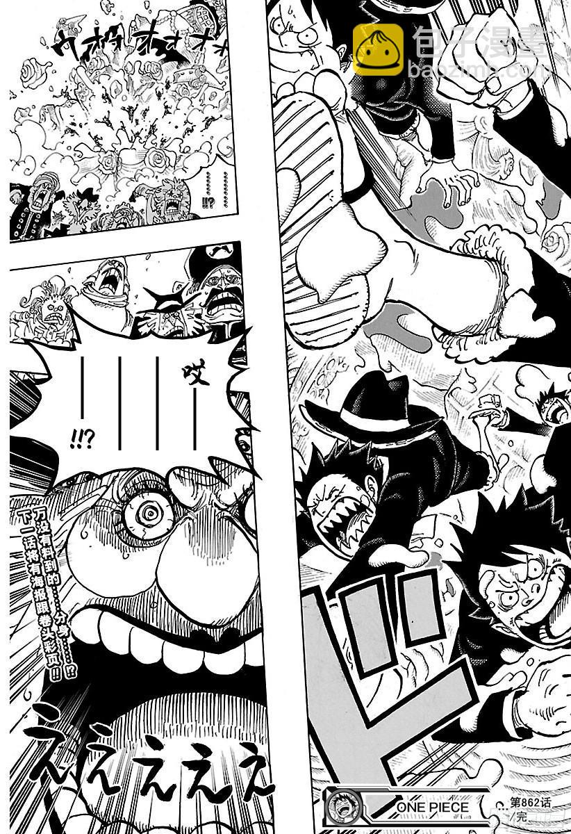 🍹航海王 第862话 头脑派 第17页