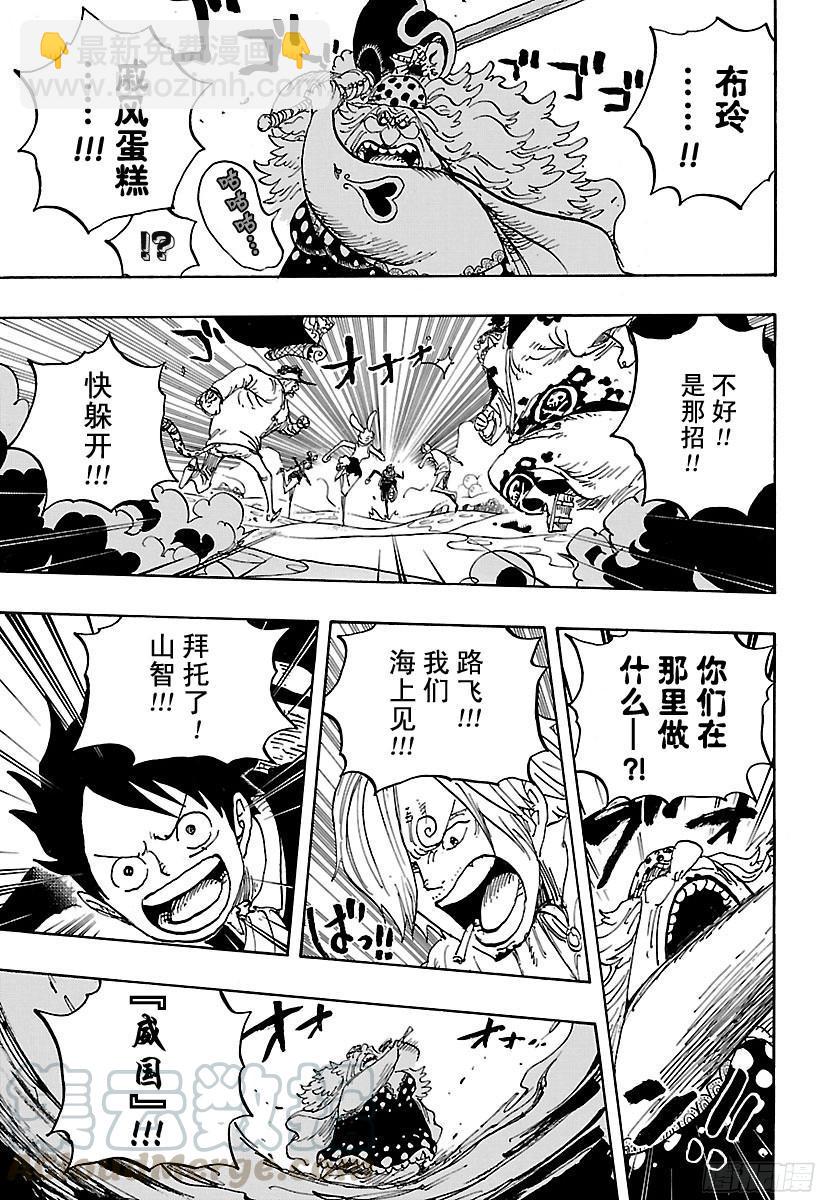 🍹航海王 第876话 布玲、碰巧现身！！ 第11页