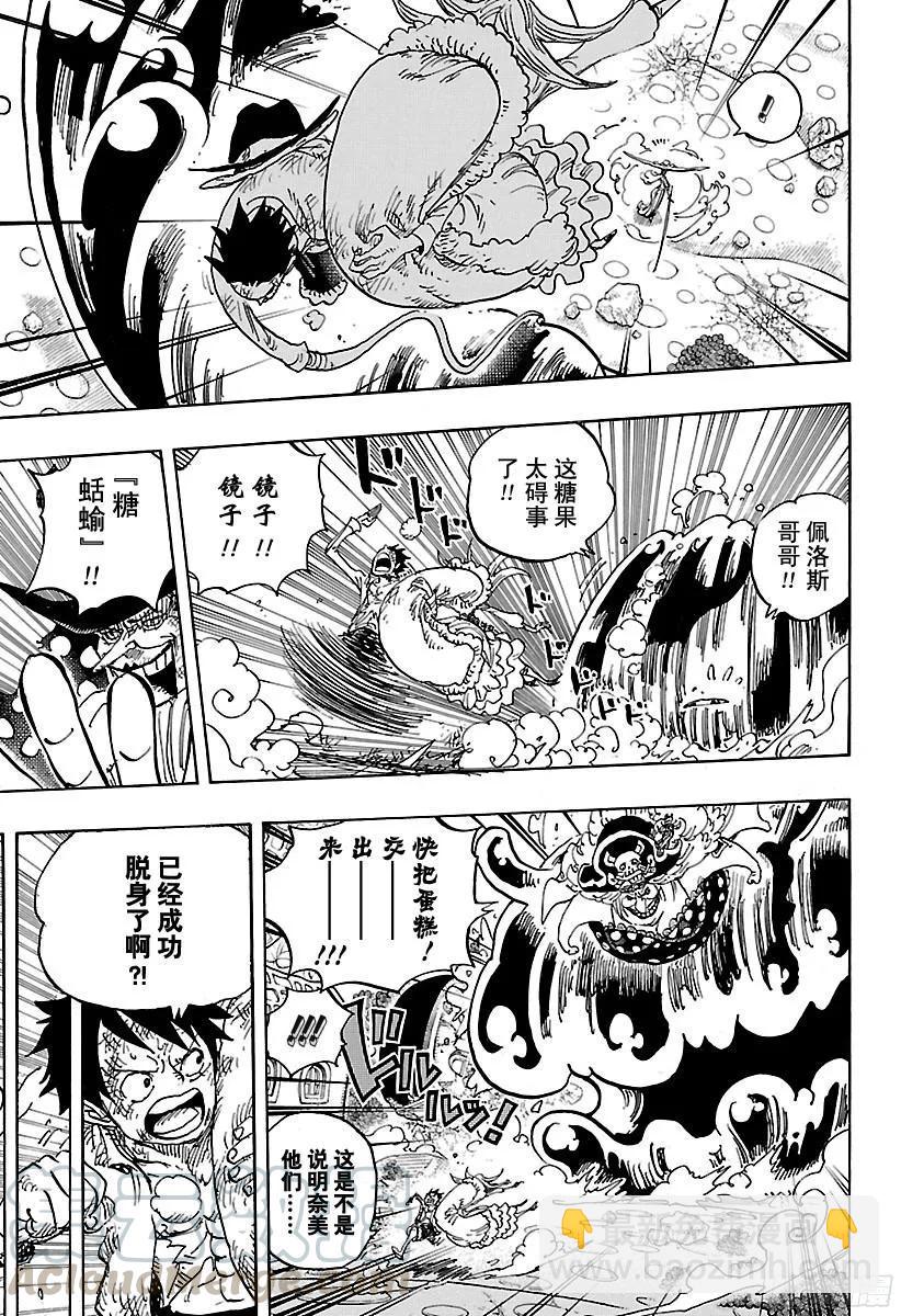 🍹航海王 第884话 是谁 第13页