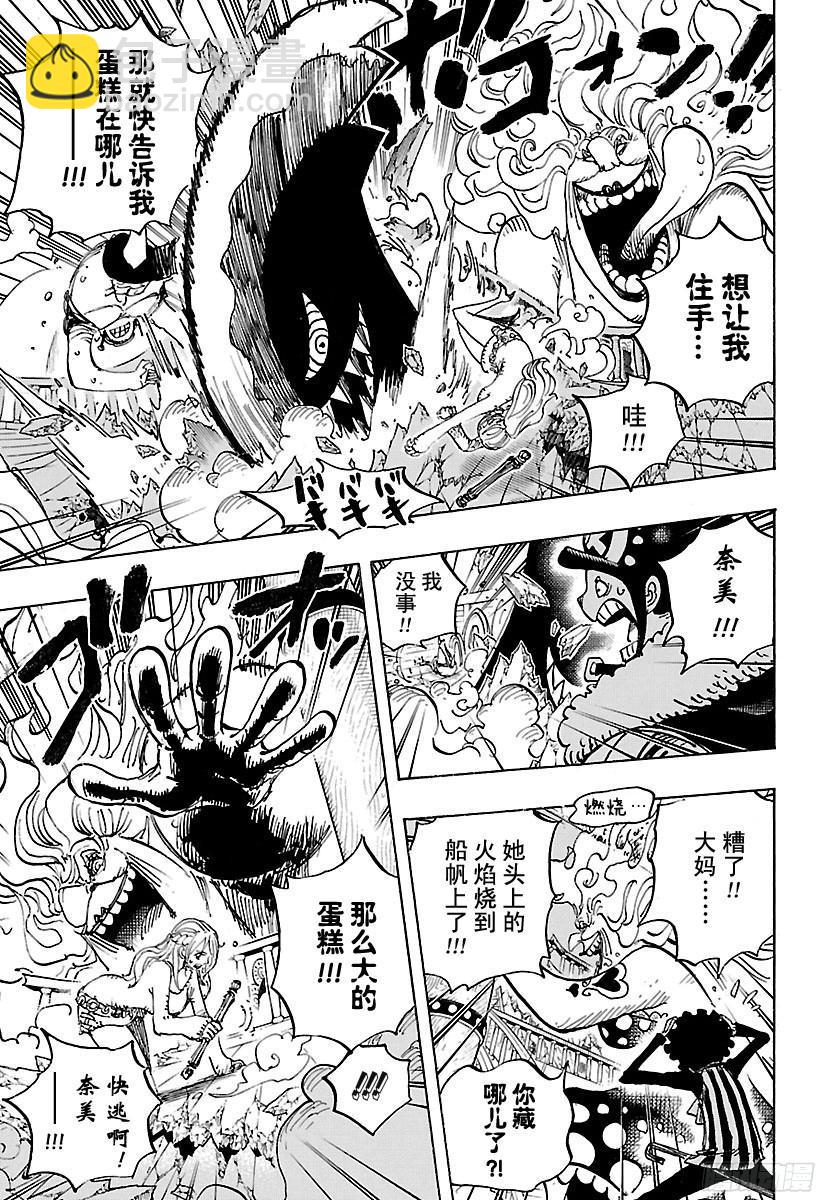 🍹航海王 第890话 船上的大妈 第10页