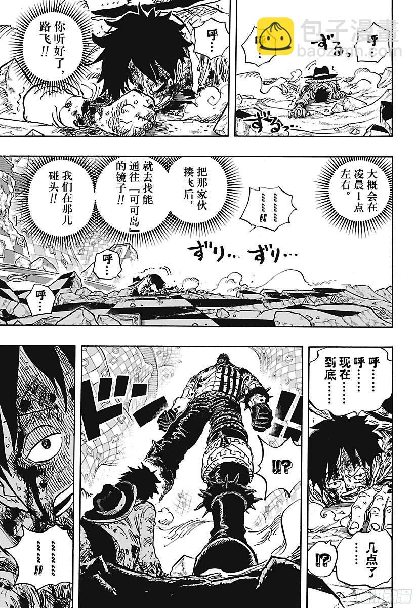 🍹航海王 第896话 最后的请求 第13页