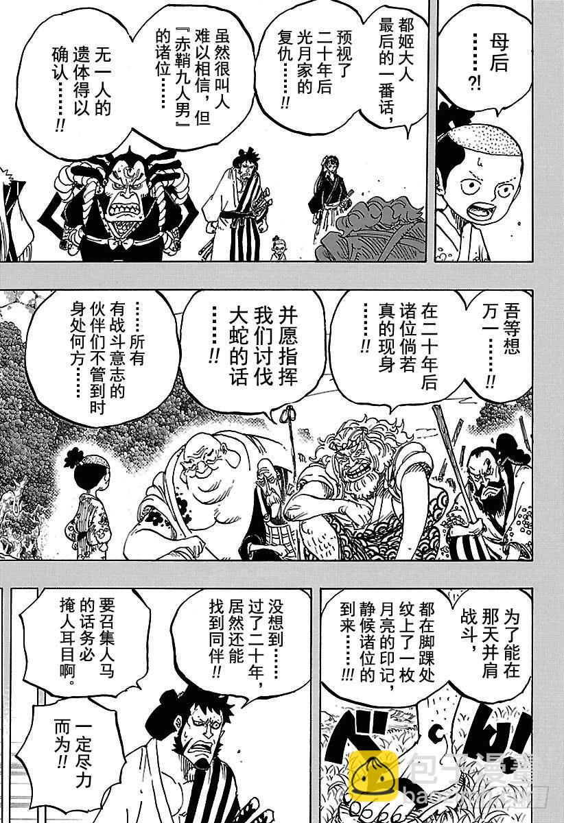 🍹航海王 第920话 喜欢御殿 第13页