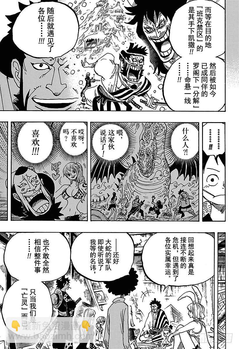🍹航海王 第920话 喜欢御殿 第15页