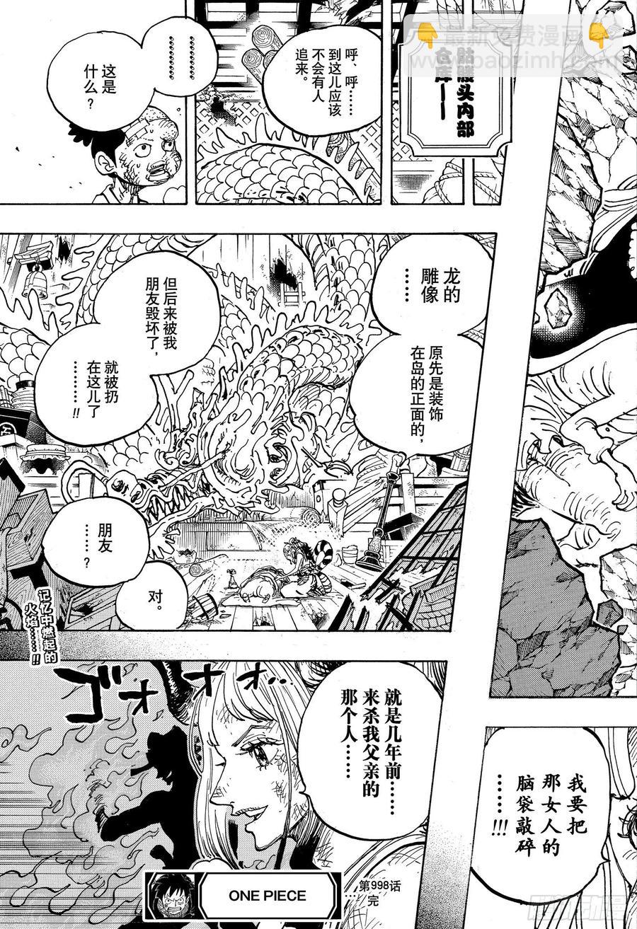 🍹航海王 第998话 古代种 第17页