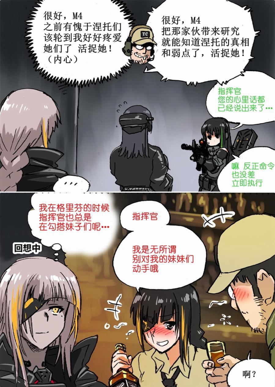 🍹韩国军武迷的少女前线日常 M16与涅托 第1页
