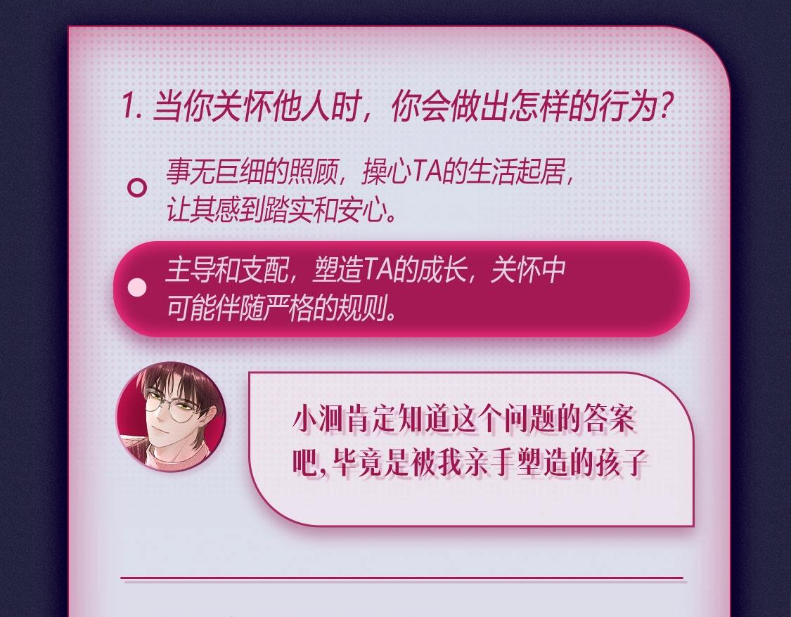 🍹互动漫画解码专栏 【衍生讯息】沈缙属性鉴定记录 第3页