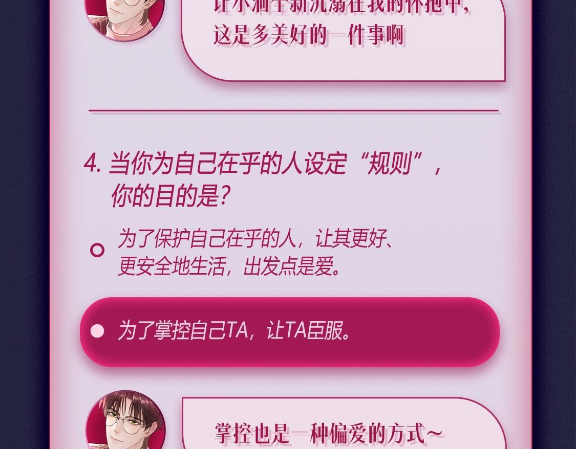 🍹互动漫画解码专栏 【衍生讯息】沈缙属性鉴定记录 第5页
