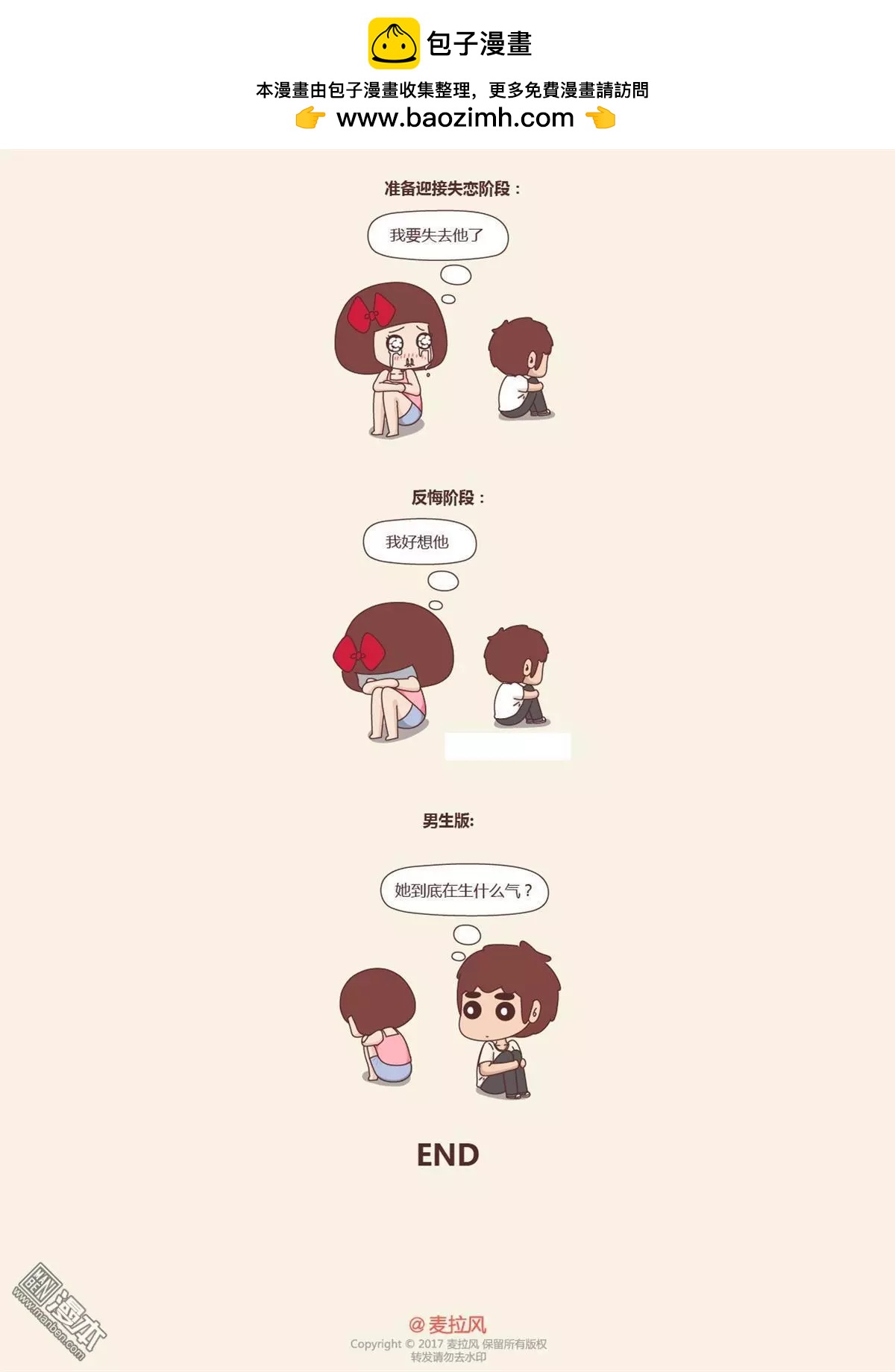 🍹婚后80 第198回 女朋友生气的8个阶段 第3页