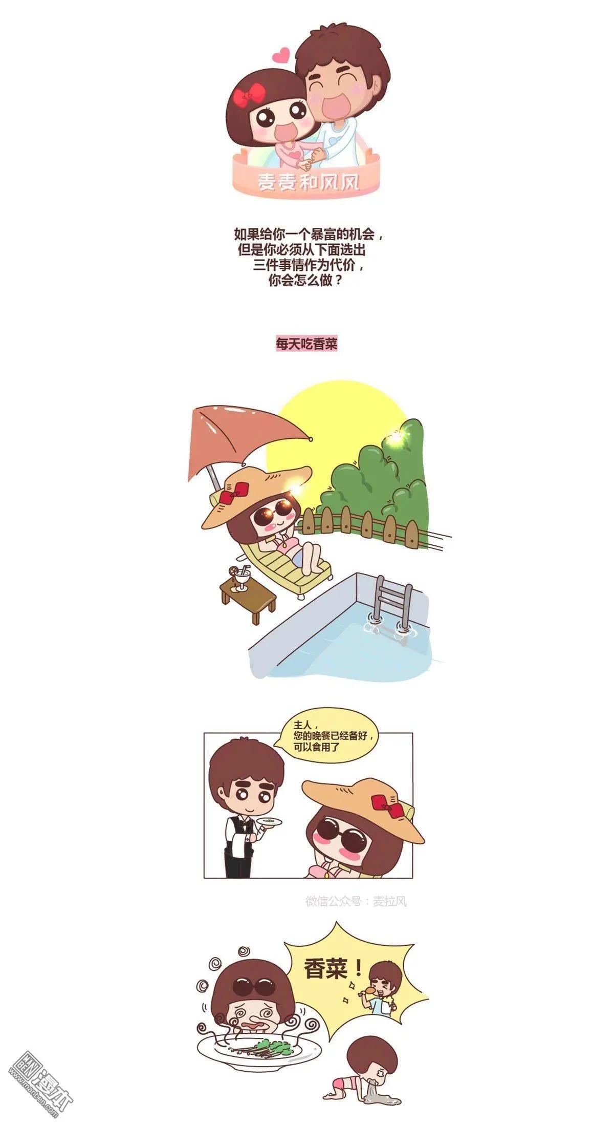 🍹婚后80 第220回 不想恋爱只想发财 第1页