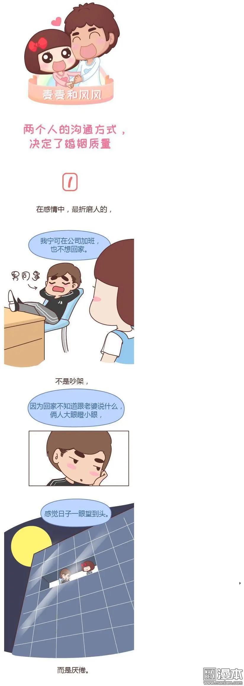 🍹婚后80 第244回 两个人的沟通方式，决定了婚姻的质量 第1页
