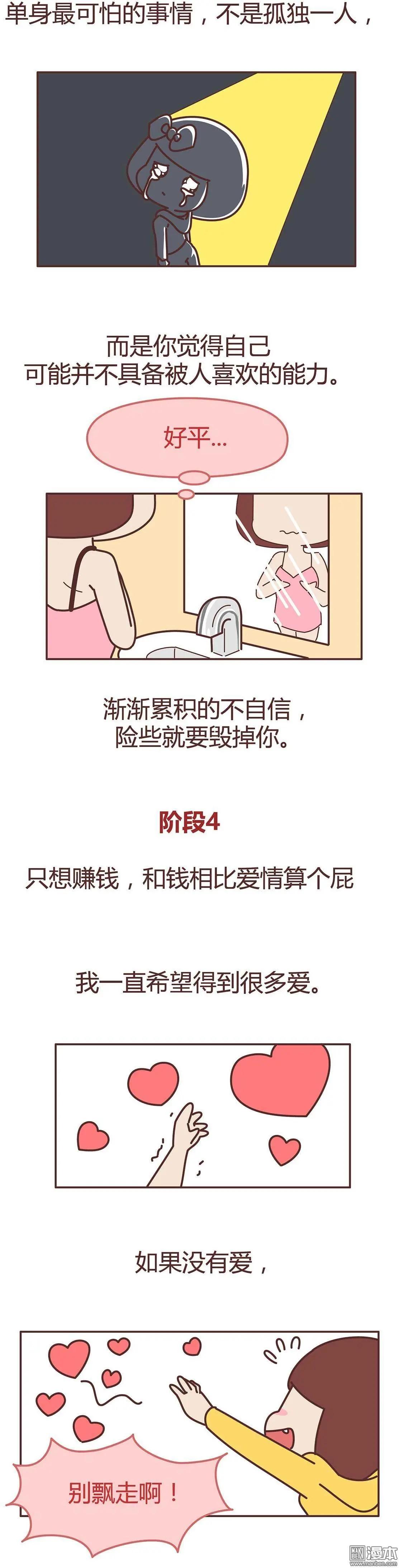 🍹婚后80 第273回 单身狗必经的4个心理阶段 第5页