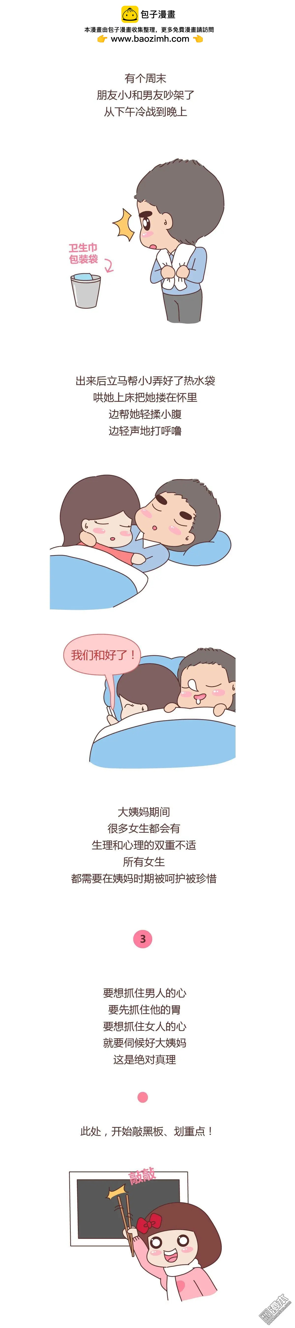 🍹婚后80 第319回 男人爱不爱你，大姨妈最清楚 第4页