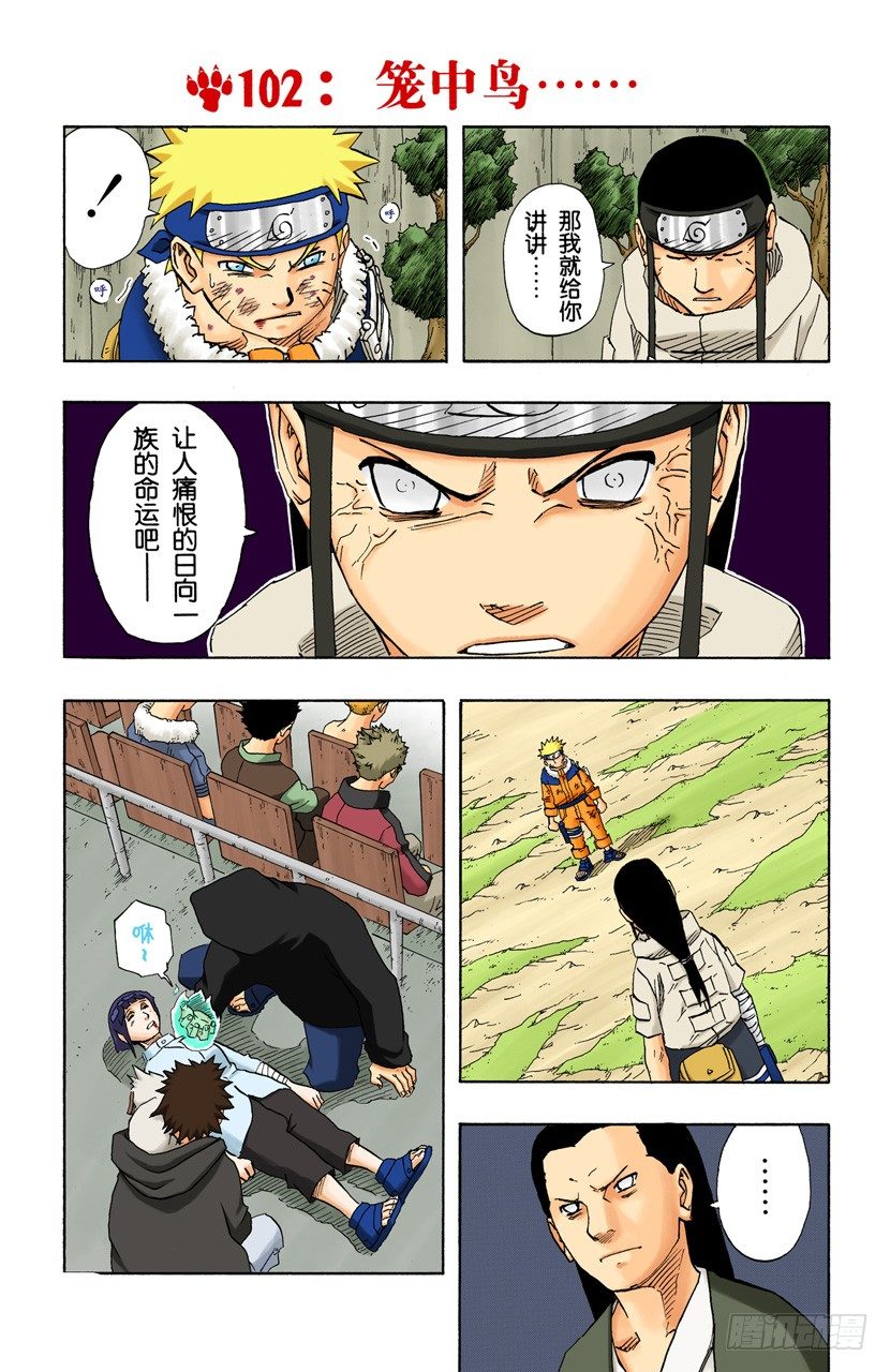 🍹火影忍者（全彩版） 第102话 笼中鸟…… 第1页