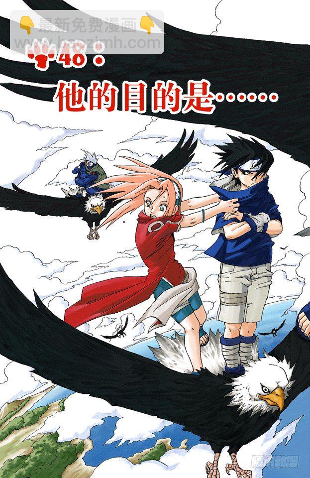 🍹火影忍者（全彩版） 第48话 他的目的是…… 第3页