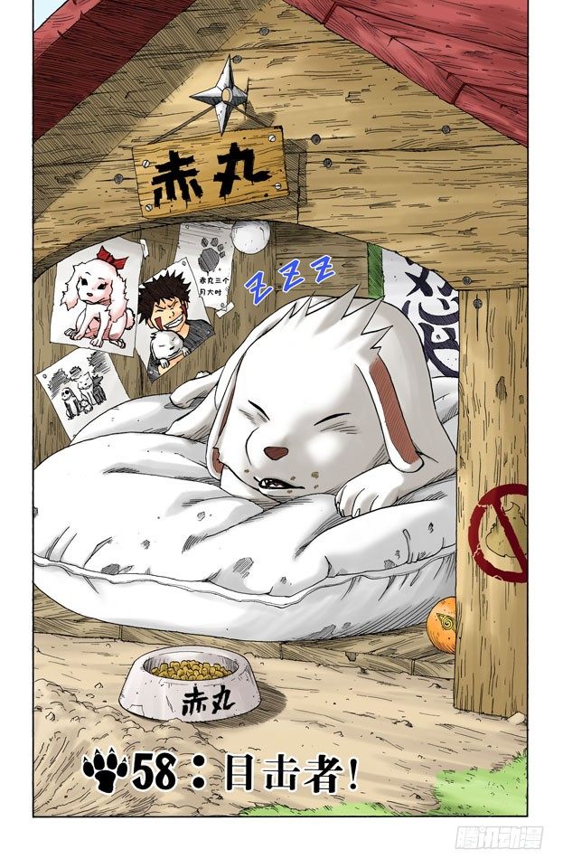 🍹火影忍者（全彩版） 第58话 目击者！ 第1页