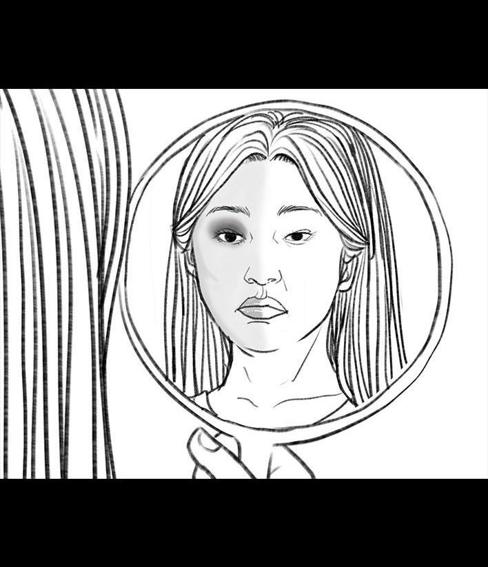 🍹鬍渣少女 第14回 半边脸（改成：柜姐） 第29页