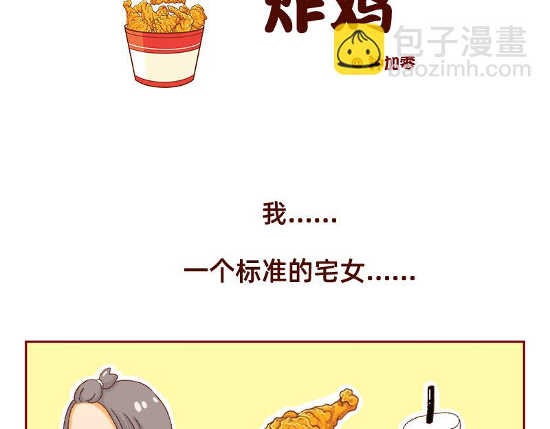 🍴加零的漫画日记 喜欢吃炸鸡的小姐姐~ 第2页