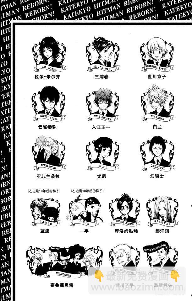 🍴家庭教师 第196话 尤尼和γ的过去 第6页