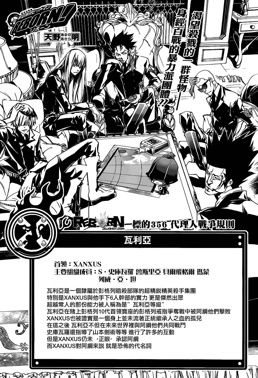 🍴家庭教师 第356话 代理人战争规则 第1页
