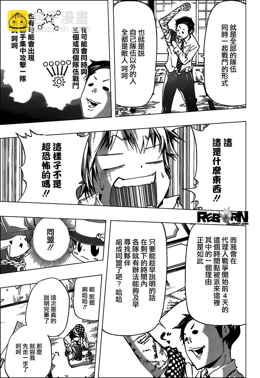 🍴家庭教师 第356话 代理人战争规则 第11页